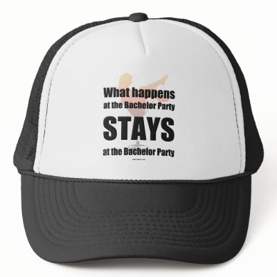 Bachelor party hat by tshirtfun
