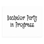 Bachelor Party In Progress 2 Postcards