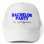 Bachelor Party In Progress Hat