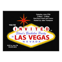 Bachelor Party Invitation