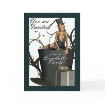 Bachelor Party Invitation Cards