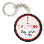 Bachelor party keyring key chain