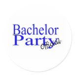 Bachelor Party (Official) Stickers