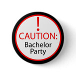 Bachelor party pin buttons