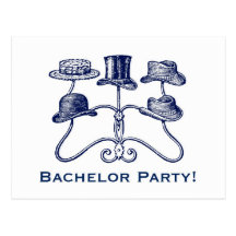 Bachelor Party Postcard