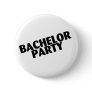Bachelor Party (Slanted Black) Pin