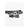 Bachelor Party (Sq Blk)