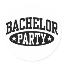 Bachelor Party Stickers