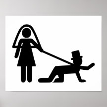 Bachelor party Wedding slave Poster