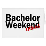 Bachelor Weekend (Official) cards