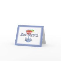 Bachelorette Bash invitation Greeting Cards