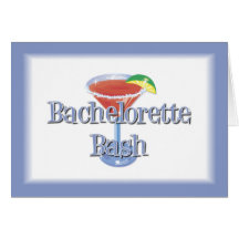 Bachelorette Bash invitation Greeting Cards