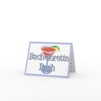 Bachelorette Bash invitations Greeting Card by tshirtfun