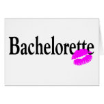 Bachelorette (Kiss) Card