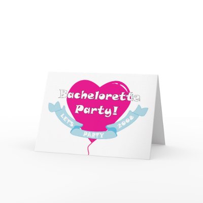 Bachelorette party 2008 card by catherinenoy