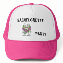 Bachelorette party cap hats