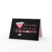 Bachelorette Party Cards
