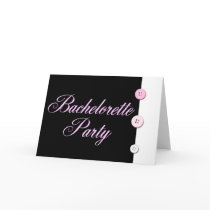 Bachelorette Party Cards