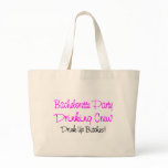 Bachelorette Party Drinking Crew Tote Bag