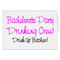 Bachelorette Party Drinking Crew