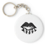 Bachelorette party girls black lips