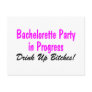 Bachelorette Party In Progress Drink Up Bitches