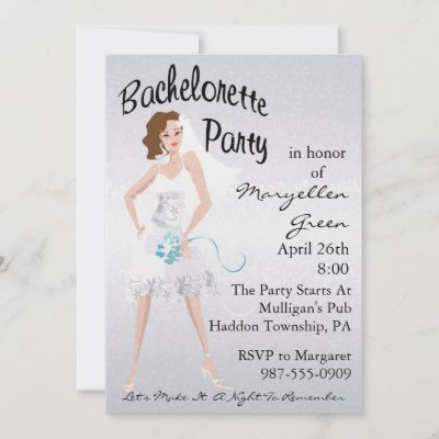 Bachelorette Party Invitations on Bachelorette Party Invitation   Zazzle Co Uk
