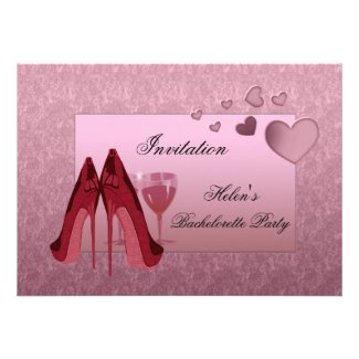 Bachelorette Party Invitation Card