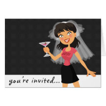 Bachelorette Party Invitation Cards