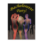 Bachelorette Party Invitation Post Cards