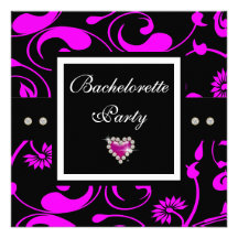 Bachelorette party personalise personalized announcements