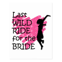 Bachelorette Party Post Card