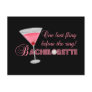 Bachelorette Party Postcard