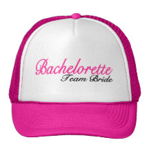 Bachelorette Party Team Bride Trucker Hats
