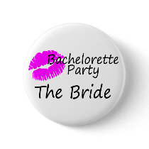 Bachelorette Party The Bride Pin