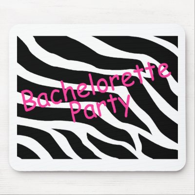 Bachelorette Party (Zebra) by CelebrationZazzle