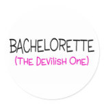 Bachelorette The Devilish One stickers