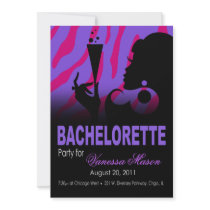 Bachelorette Zebra Print Girls' Night Out Party