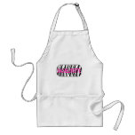 Bachelorette (Zebra Stripes) Aprons