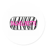 Bachelorette (Zebra Stripes)