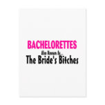 Bachelorettes Also Known As The Brides Bitches Postcards
