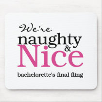 Bachelorettes Final Fling Pink Mouse Pads