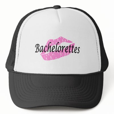 Bachelorettes (Pink Lips) Hat by CelebrationZazzle