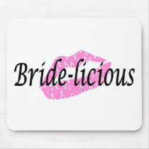 Bachelorettes (Pink Lips) Mouse Pads
