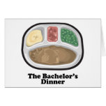 Bachelor's Dinner Tv Frozen Entree Card