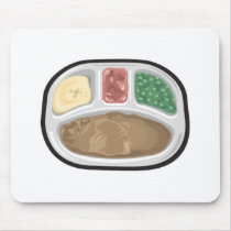 Bachelor's Dinner Tv Frozen Entree Mouse Mat