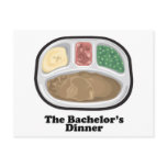 Bachelor's Dinner Tv Frozen Entree Postcards