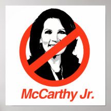 Bachmann is McCarthy Jr.png Posters