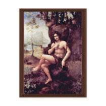 Bachus By Leonardo Da Vinci (Best Quality) Post Cards