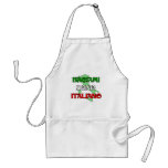 Baciami Italiano (Kiss Me I'm Italian) aprons